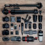 wedding videography gear - cameras, lenses, audio recorders, and support gear